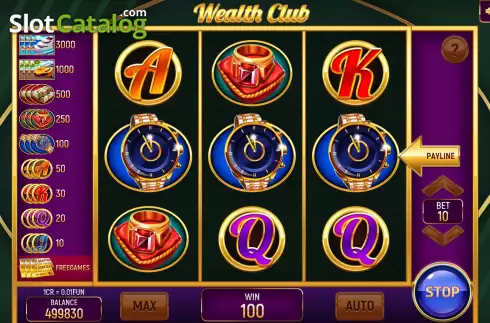 Οθόνη4. Wealth Club (3x3) Κουλοχέρης