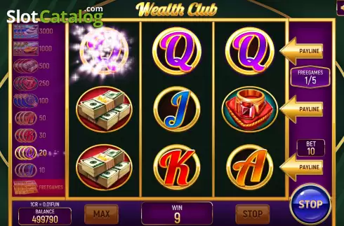 Οθόνη6. Wealth Club (3x3) Κουλοχέρης