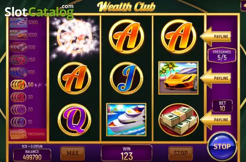 Οθόνη7. Wealth Club (3x3) Κουλοχέρης