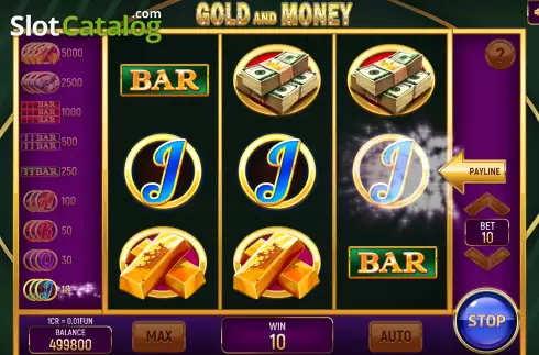 Οθόνη3. Gold and Money (Pull Tabs) Κουλοχέρης