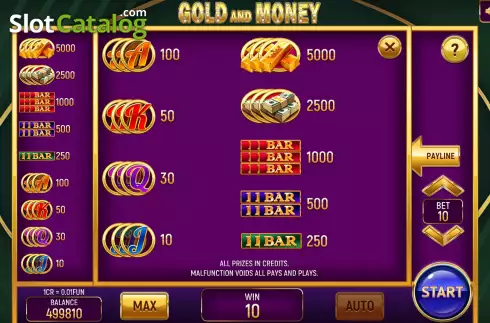 Οθόνη6. Gold and Money (Pull Tabs) Κουλοχέρης