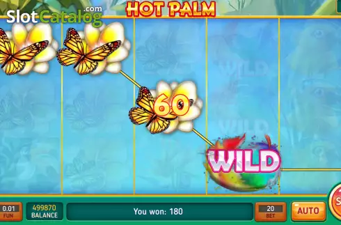 Οθόνη6. Hot Palm Κουλοχέρης