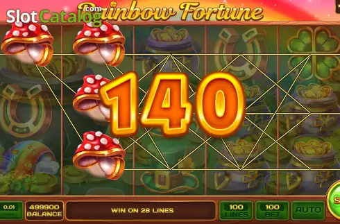 Οθόνη3. Rainbow Fortune Κουλοχέρης