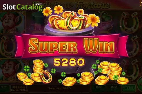 Οθόνη5. Rainbow Fortune Κουλοχέρης