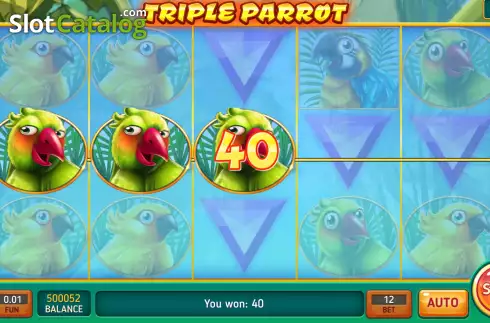 Οθόνη4. Triple Parrot Κουλοχέρης