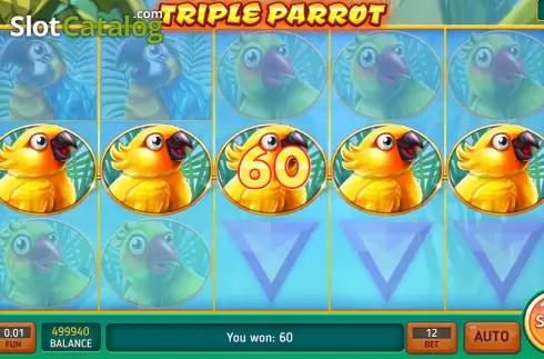 Οθόνη5. Triple Parrot Κουλοχέρης