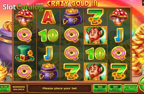 Οθόνη2. Crazy Gold III Κουλοχέρης