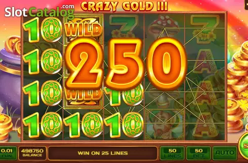 Οθόνη4. Crazy Gold III Κουλοχέρης