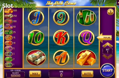 Οθόνη2. The Rich Game (Pull Tabs) Κουλοχέρης