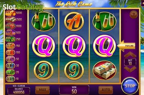 Οθόνη4. The Rich Game (Pull Tabs) Κουλοχέρης