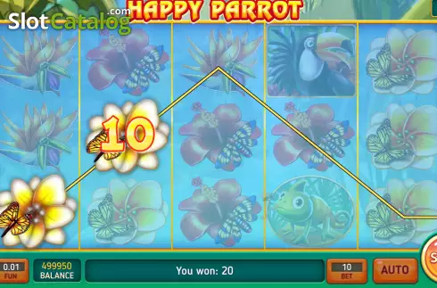 Οθόνη3. Happy Parrot Κουλοχέρης