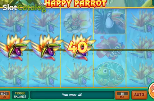 Οθόνη5. Happy Parrot Κουλοχέρης