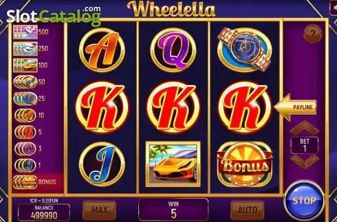 Οθόνη4. Wheelella (3x3) Κουλοχέρης 