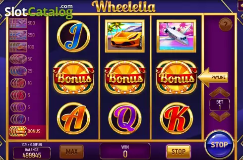 Οθόνη5. Wheelella (3x3) Κουλοχέρης 