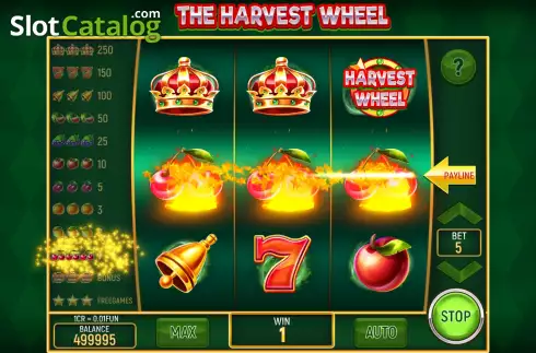Οθόνη3. The Harvest Wheel (Pull Tabs) Κουλοχέρης