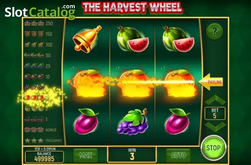 Οθόνη3. The Harvest Wheel (3x3) Κουλοχέρης