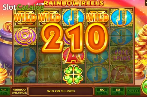 Οθόνη3. Rainbow Reels (InBet Games) Κουλοχέρης