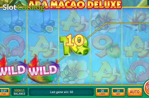 Οθόνη4. Ara Macao Deluxe Κουλοχέρης