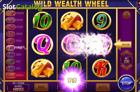 Οθόνη4. Wild Wealth Wheel (3x3) Κουλοχέρης