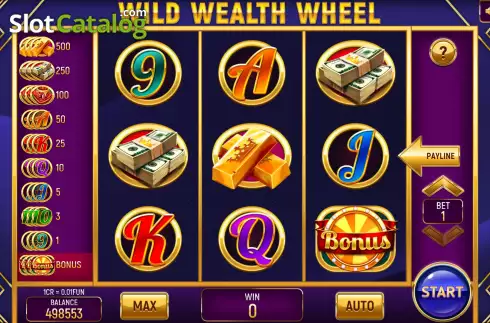 Οθόνη2. Wild Wealth Wheel (Pull Tabs) Κουλοχέρης