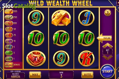 Οθόνη3. Wild Wealth Wheel (Pull Tabs) Κουλοχέρης