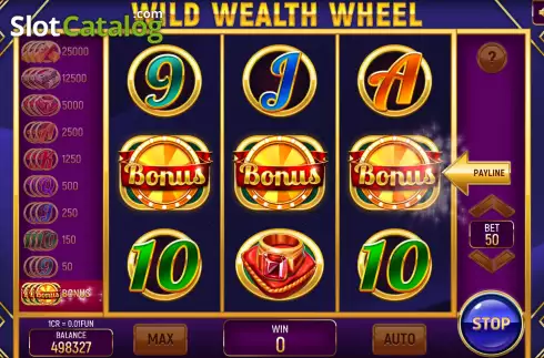Οθόνη4. Wild Wealth Wheel (Pull Tabs) Κουλοχέρης