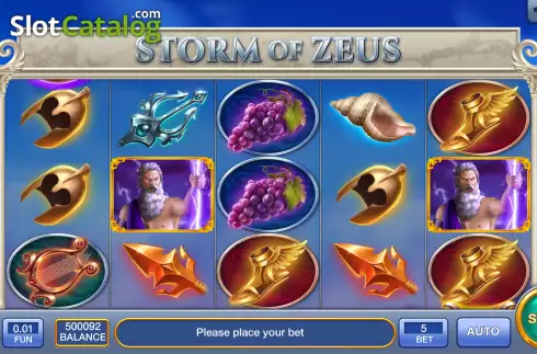 Οθόνη2. Storm of Zeus Κουλοχέρης
