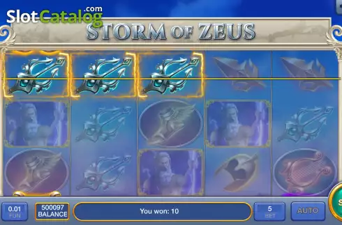 Οθόνη4. Storm of Zeus Κουλοχέρης