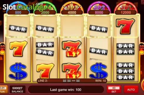 Οθόνη5. Flaming 7s (InBet Games) Κουλοχέρης