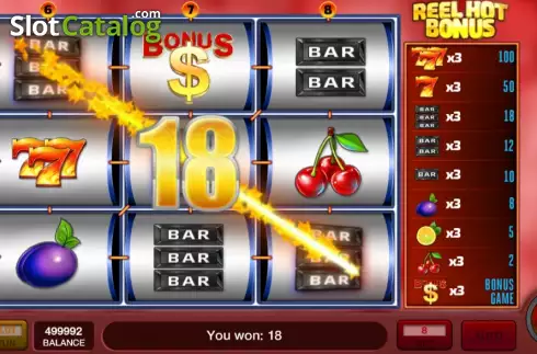 Οθόνη3. Reel Hot Bonus Κουλοχέρης
