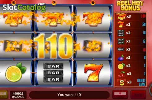 Οθόνη4. Reel Hot Bonus Κουλοχέρης