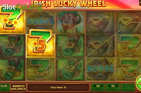 Οθόνη3. Irish Lucky Wheel Κουλοχέρης