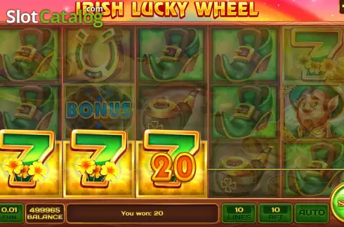 Οθόνη4. Irish Lucky Wheel Κουλοχέρης