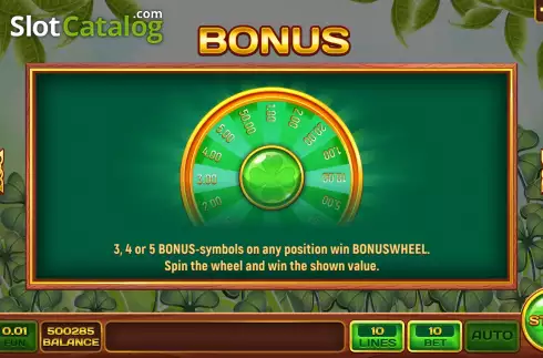 Οθόνη8. Irish Lucky Wheel Κουλοχέρης