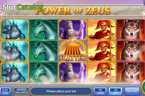 Οθόνη2. Power of Zeus (InOut) Κουλοχέρης