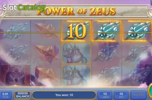 Οθόνη4. Power of Zeus (InOut) Κουλοχέρης