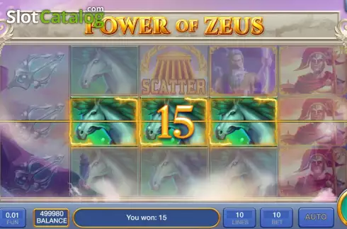 Οθόνη5. Power of Zeus (InOut) Κουλοχέρης