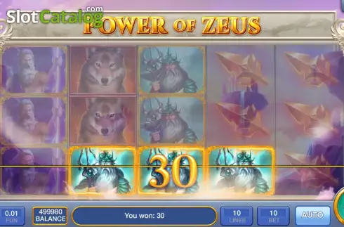 Οθόνη6. Power of Zeus (InOut) Κουλοχέρης