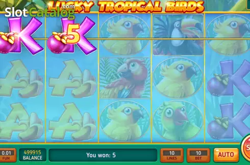Οθόνη3. Lucky Tropical Birds Κουλοχέρης