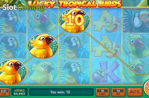 Οθόνη4. Lucky Tropical Birds Κουλοχέρης