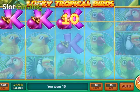 Οθόνη5. Lucky Tropical Birds Κουλοχέρης