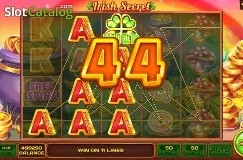 Οθόνη3. Irish Secret Κουλοχέρης 