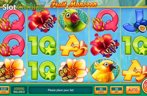 Οθόνη2. Fruit Monsun Κουλοχέρης 
