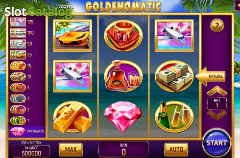 Οθόνη2. Goldenomatic (3x3) Κουλοχέρης