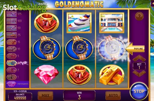 Οθόνη4. Goldenomatic (3x3) Κουλοχέρης