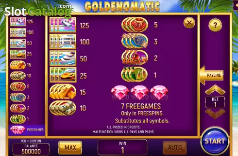 Οθόνη6. Goldenomatic (3x3) Κουλοχέρης