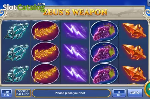 Οθόνη2. Zeus's Weapon Κουλοχέρης