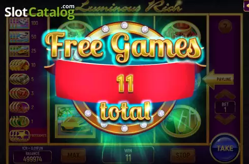 Οθόνη8. Luminous Rich (Pull Tabs) Κουλοχέρης