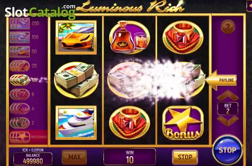 Οθόνη3. Luminous Rich (3x3) Κουλοχέρης