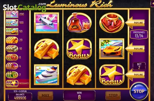 Οθόνη7. Luminous Rich (3x3) Κουλοχέρης